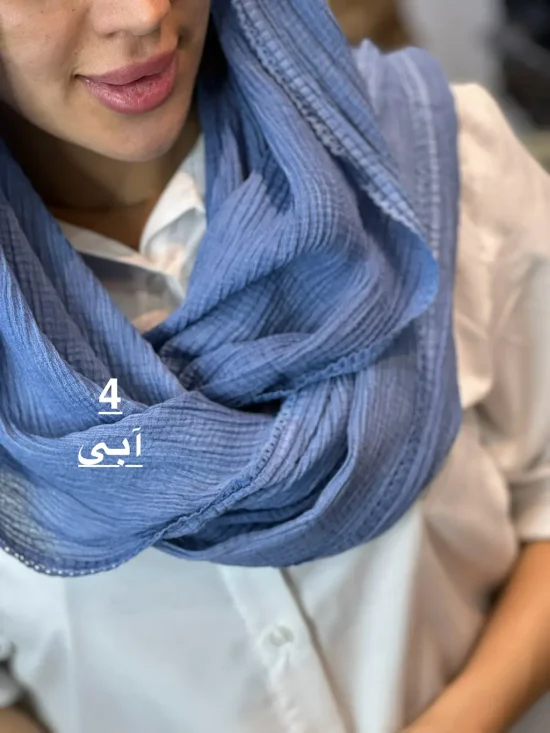 شال پلیسه لبه دانتل شال و روسری رومانو