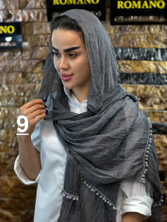 شال سوپر نخر وارداتی شال و روسری رومانو