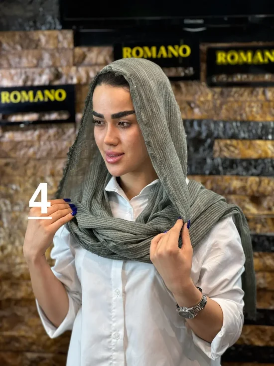 شال کنفی زارا شال و روسری رومانو