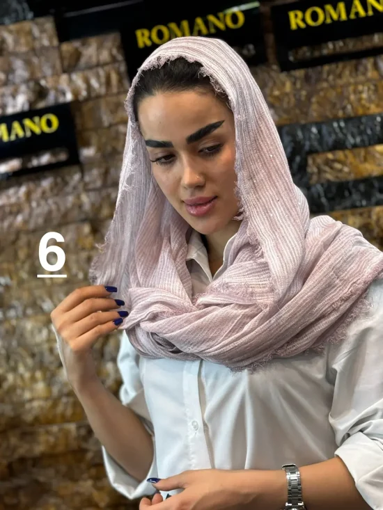 شال کنفی زارا شال و روسری رومانو