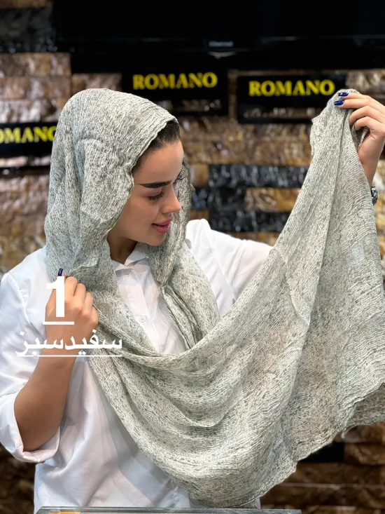 شال ابریشم میله ای شال و روسری رومانو