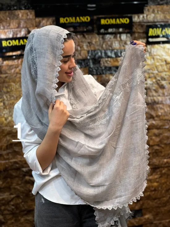 شال گلبرگ برجسته شال و روسری رومانو
