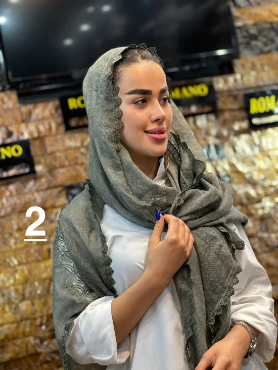 شال گلبرگ برجسته شال و روسری رومانو