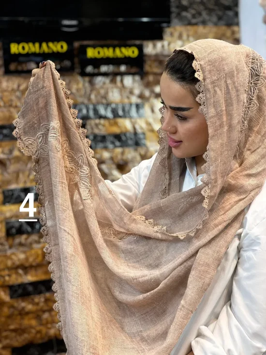 شال گلبرگ برجسته شال و روسری رومانو
