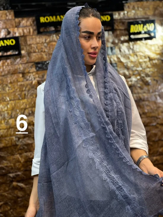 شال گلبرگ برجسته شال و روسری رومانو