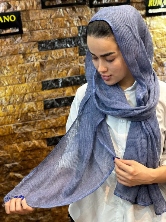 شال حصیری وارداتی شال و روسری رومانو