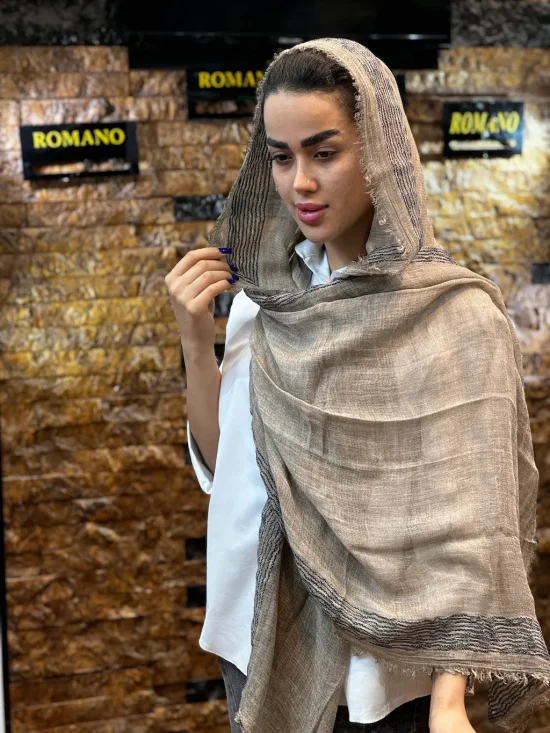 شال کنفی زارا شال و روسری رومانو