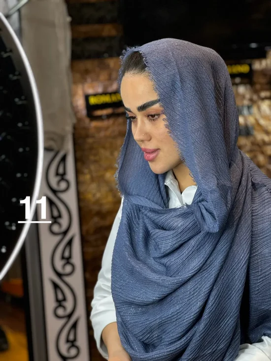 شال نخ پلیسه شال و روسری رومانو
