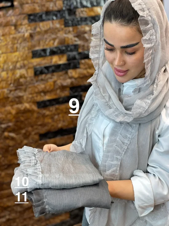 شال حریر کریشه شال و روسری رومانو