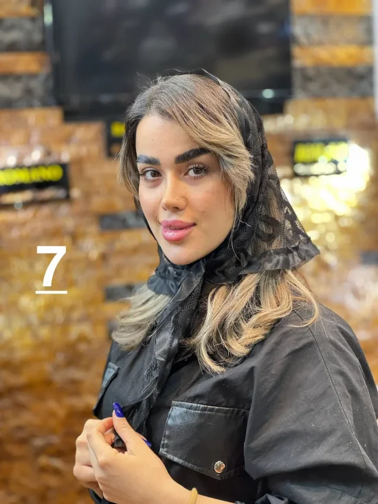 روسری سه گوش گیپوری شال و روسری رومانو