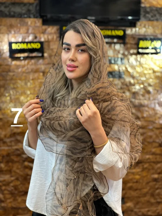 شال مزونی حریر شال و روسری رومانو