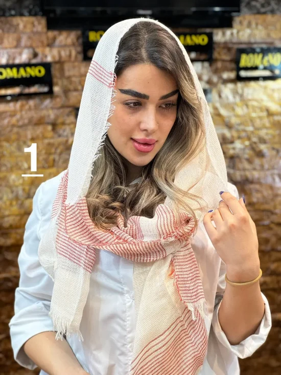 شال کنفی موناکو شال و روسری رومانو