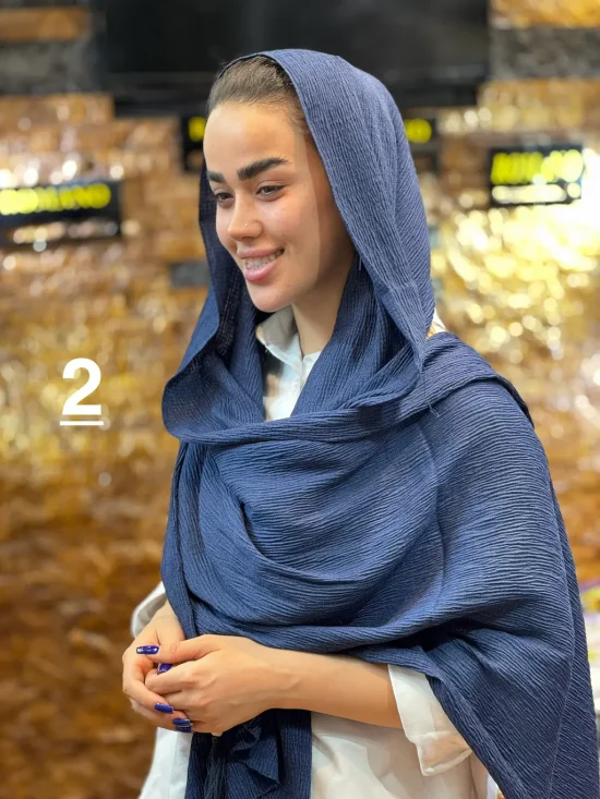 شال پلیسه برشکا شال و روسری رومانو