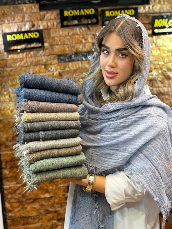 شال کنفی نایس شال و روسری رومانو