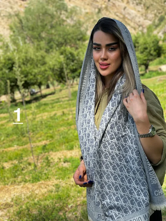شال اورجینال برند دیور شال و روسری رومانو