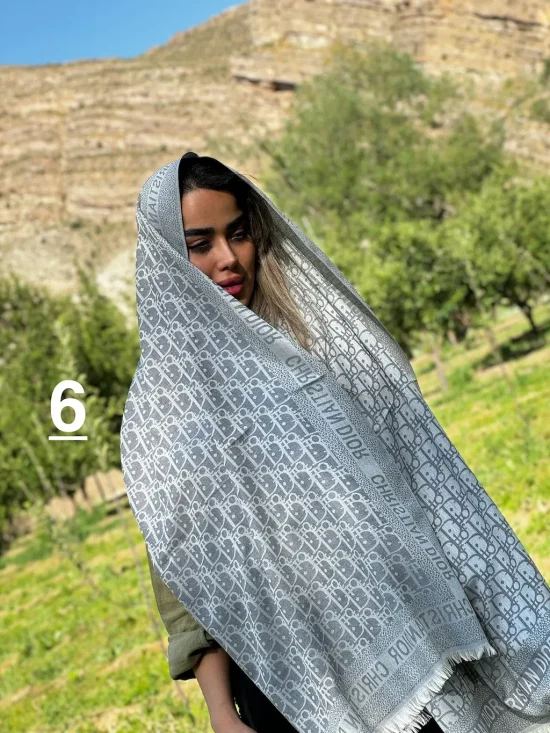 شال اورجینال برند دیور شال و روسری رومانو