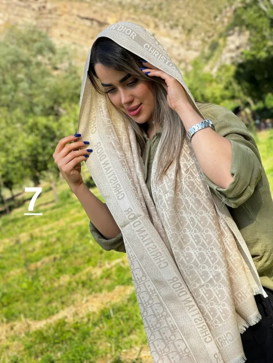 شال اورجینال برند دیور شال و روسری رومانو