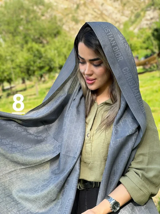 شال اورجینال برند دیور شال و روسری رومانو