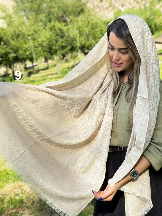 شال اورجینال برند دیور شال و روسری رومانو