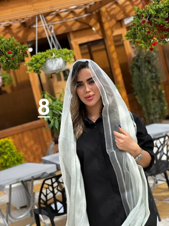 شال حریر مزونی شارلوت شال حریر مزونی شارلوت