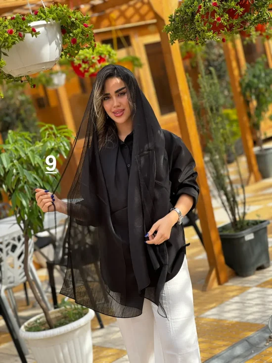 شال حریر مزونی شارلوت شال حریر مزونی شارلوت