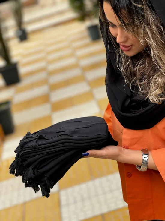 IMG_5534 شال فلورانس مشکی a218