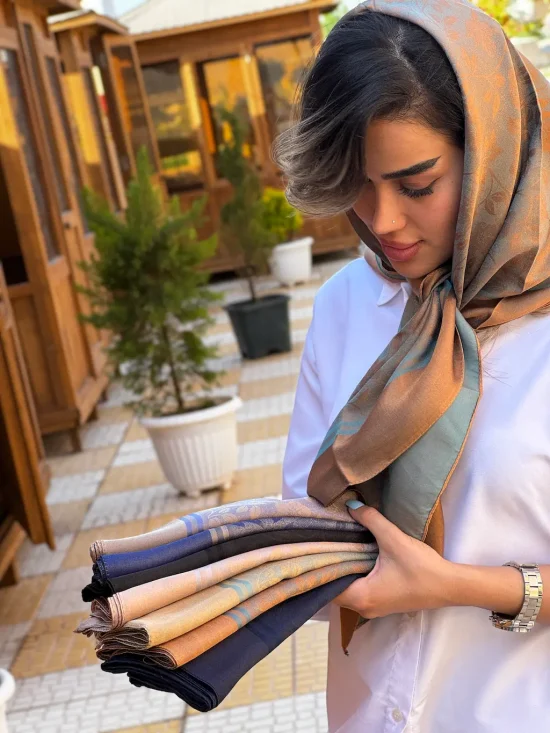 روسری خانم گل روسری خانم گل