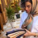 روسری خانم گل