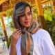 روسری خانم گل