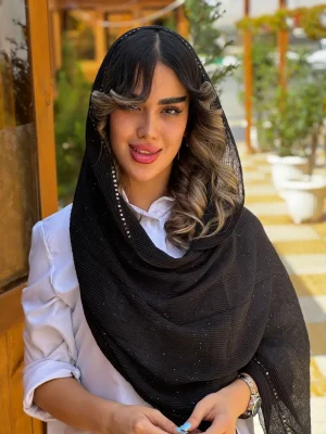 شال برشکا مشکی