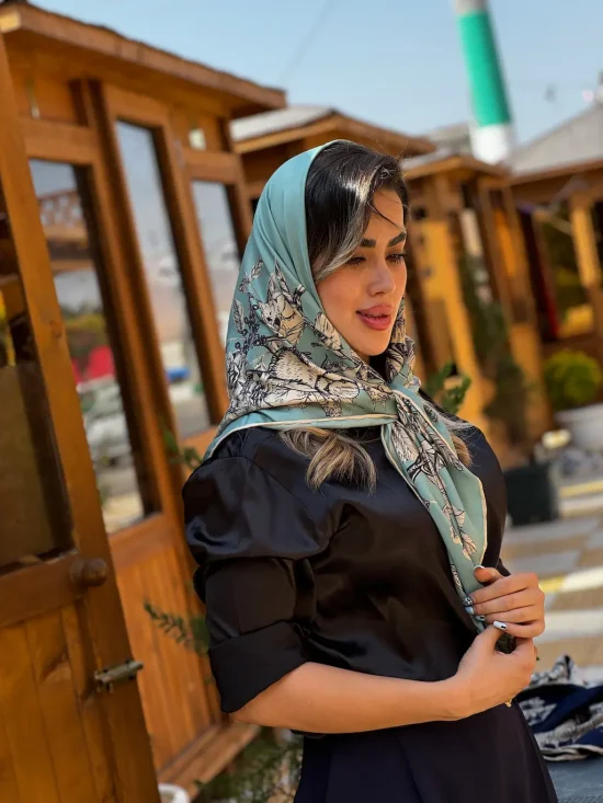 روسری گلبرگ روسری گلبرگ