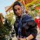 روسری بنفشه