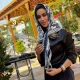 روسری بنفشه