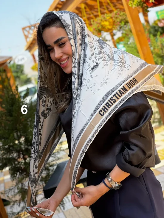 روسری بنفشه روسری بنفشه