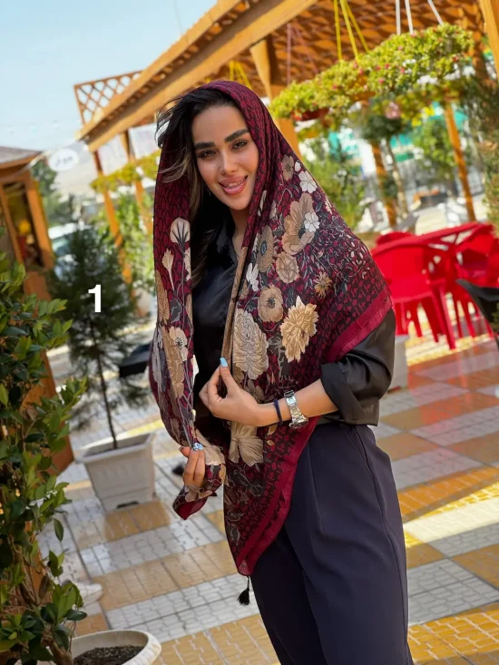 روسری نرجس