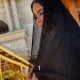 شال مشکی برشکا