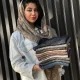 شال حصیری پاییزی