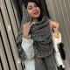 شال پاییزی پترن پلنگی