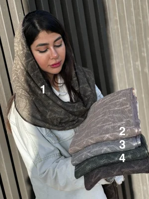 شال حصیری پاییزی برند سی کی
