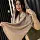 شال پاییزی حوله ای خز دار