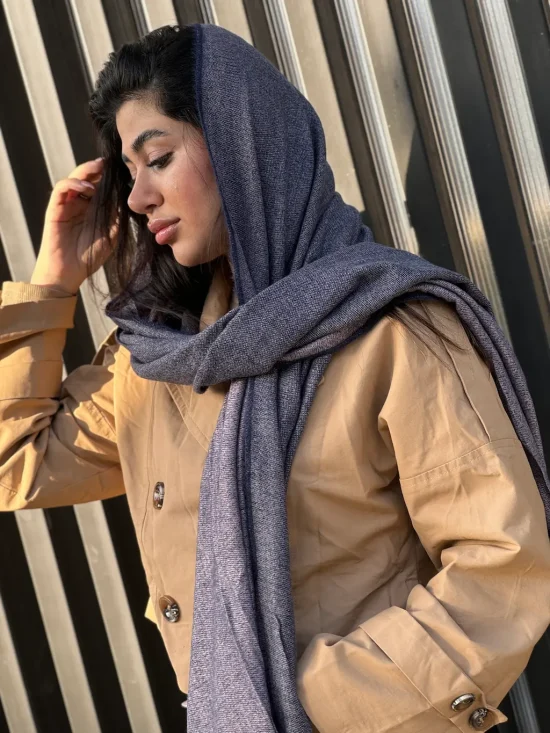 شال پاییزی پشمینه