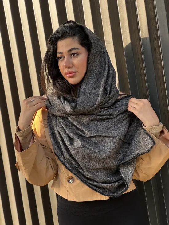 شال پاییزی پشمینه