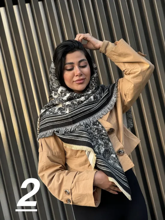 روسری کشمیر سه گوش