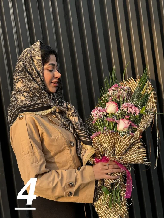 روسری کشمیر سه گوش