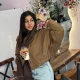 شال برشکا قهوه ای