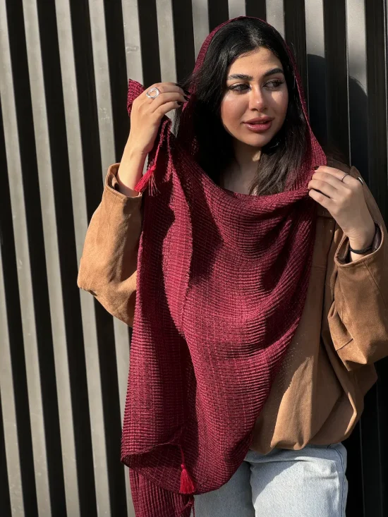 شال برشکا حصیری
