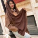 شال موهر قهوه ای