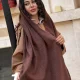 شال موهر قهوه ای مارک