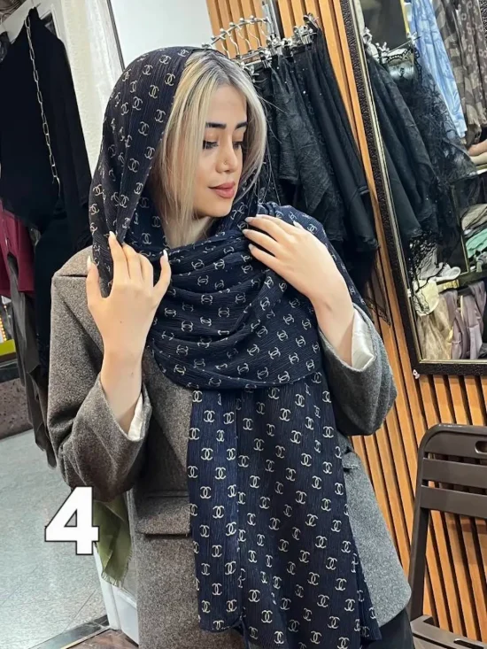 شال پلیسه برشکا شاین