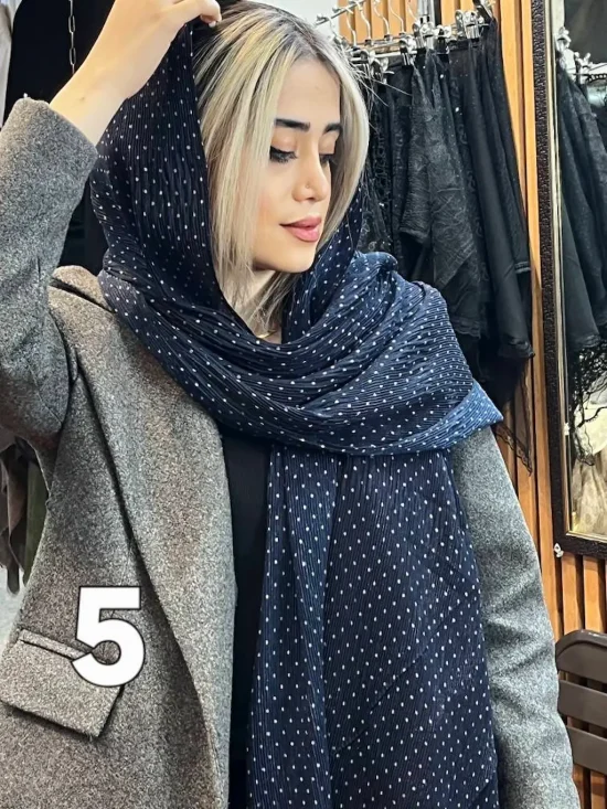 شال پلیسه برشکا شاین